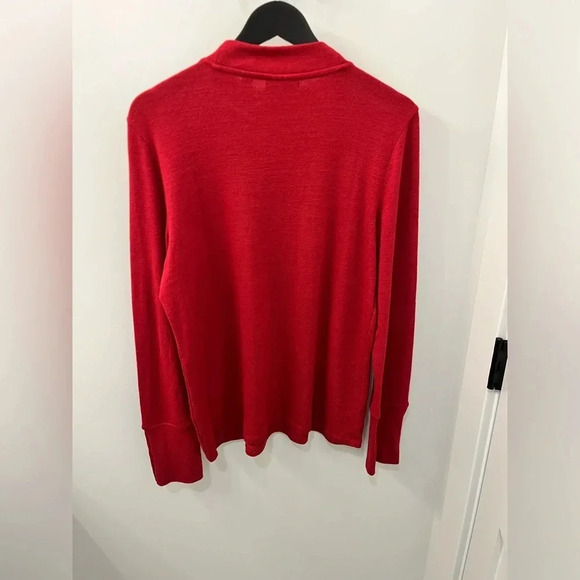 Rafaella red Hacci Top size medium - Picture 2 of 6